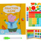 🔥Hot Sale - 50% OFF🏅Montessori Magnetic Book Fraction Puzzle