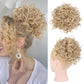 ✨Hot sale✨Short, curly hairpiece – Chignon with elastic drawstring