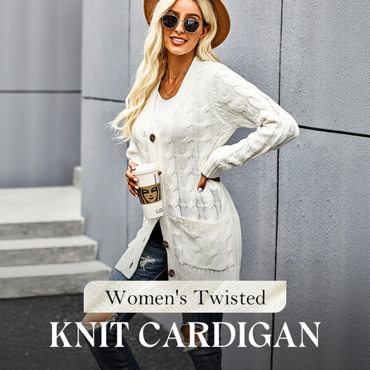 🔥 Women's Autumn Midi-Length Knit Sweater