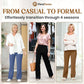 💖2026 NEW TYPE SALE 50% OFF💷Women's Casual High Waist Stretch Pants 2