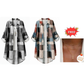 ✨ Women's Casual Plaid Long-Sleeve Shirt: Loose Fit & Wrinkle-Resistant 🌿