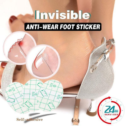20 PCS Invisible Anti-wear Foot Sticker
