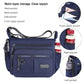 ✨ Men's Lightweight Crossbody Shoulder Bag: Multi-Pocket & Water-Resistant 🎒