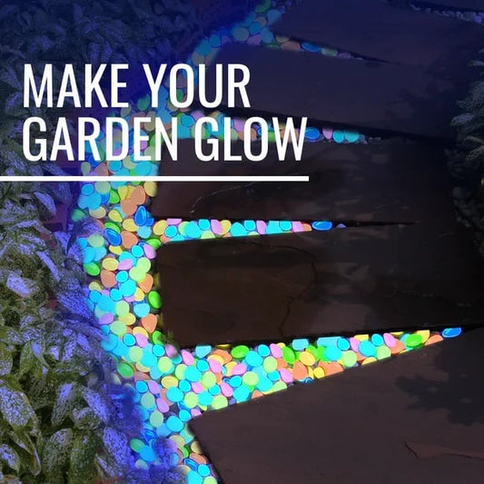 🏆Hot Sale⚡Glow In The Dark Rocks - Illuminate Your Outdoors with Enchanting Glow!
