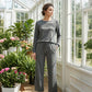 ⏳Limited-time 50% off⏰Women's Crew Neck Top & Drawstring Pants Set👚👖