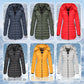 ✨ Women's Lightweight Winter Down Jacket with Hood — Water-Resistant & Cozy 🧥