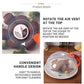 🧼 Durable Microwave Splash Guard Lid — BPA-Free, Large Size Design, Easy to Use! 🧼