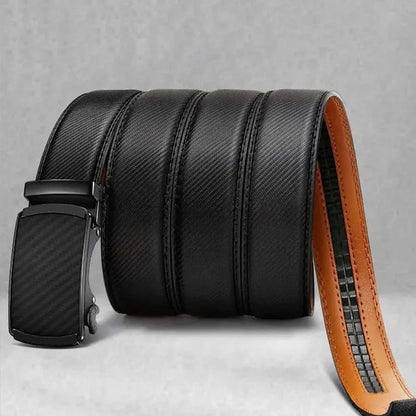 🚀24 hours shipping from UK🚀Leather Ratchet Belt With Adjustable Buckle
