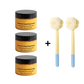 🛁50% OFF🧴 Turmeric Brightening Body Scrub | Natural Sea Salt Exfoliation · Nourishing Jojoba Oil · Fades Dullness · For Face and Body