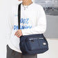✨ Men's Lightweight Crossbody Shoulder Bag: Multi-Pocket & Water-Resistant 🎒