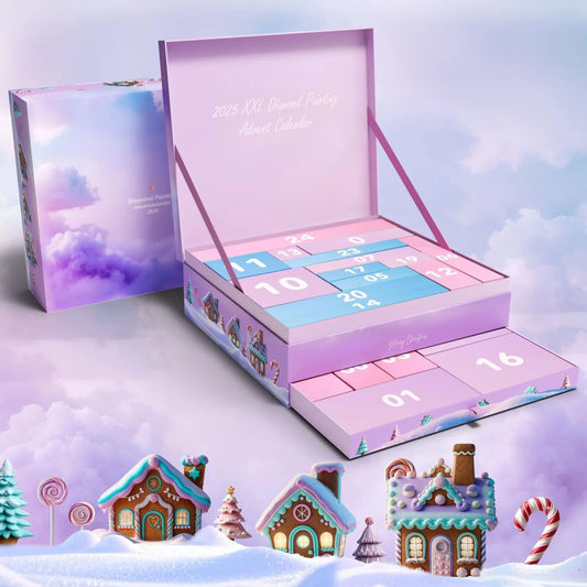 🎄Christmas Early Bird 50% OFF💎2025 XXL Diamond-painting Advent Calendar✨Limited Edition