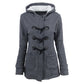✨ Women's Winter Warm Hooded Toggle Coat — Mid-Length & Slim Fit 🎯
