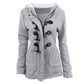 ✨ Women's Winter Warm Hooded Toggle Coat — Mid-Length & Slim Fit 🎯