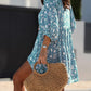 🔥50% OFF🔥V Neck Summer Half Sleeve Floral Tunic Short Dress