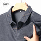 Men's Fake Two Piece Lapel Long-Sleeve Tops