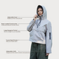 🔥Last day 58% off discount⛰️3-in-1 Waterproof Women's Jacket – Rain, Wind & Cold, All Covered