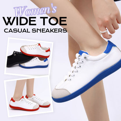 🔥Limited stock available 50% OFF🔥Comfortable wide-fit trainers for women – ultimate toe freedom! 🦶💥