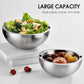 🧊Double-walled stainless steel chilled fruit & salad bowl