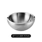 🧊Double-walled stainless steel chilled fruit & salad bowl