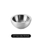 🧊Double-walled stainless steel chilled fruit & salad bowl