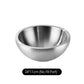 🧊Double-walled stainless steel chilled fruit & salad bowl