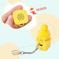 🔥HOT SALE-UP TO 50% Off🐸Frog Croaking Fidget Toy - Rechargeable Frog Croaking Keychain, Frog Croaking Stress Reliever with Colorful Lights, Fun & Portable Anxiety Relief Toy