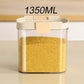 Airtight Cereal Storage Container with Foldable Pour Spout