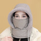 🍂Autumn Promotion 50%💕Plush-lined Thickened Thermal Hat with Face Mask for Men and Women