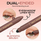 2-in-1 Eye Shadow and Eyeliner with Blending Brush