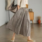 Women’s Casual Elastic Waist Wide Leg Pants