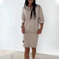 Women's Casual Crewneck Sweatshirt Dress