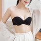 Women Invisible Strapless Bra with Inflatable Cup
