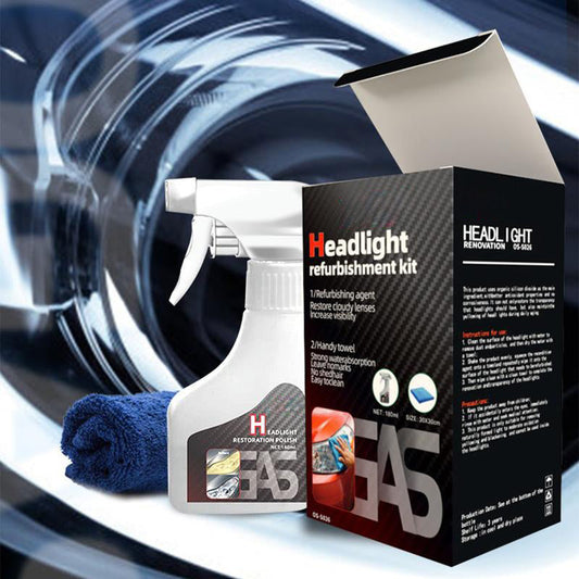 Automotive Headlamp Refurbisher & Crystallization Coating Agent Kit