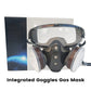 Activated Carbon Anti-Dust Double Tank Gas Mask