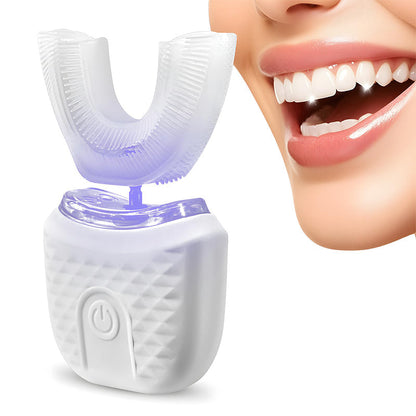 Ultrasonic U-Shaped Electric Toothbrush for Adults