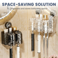 Multi-Function Wall-Mounted Toothbrush Holder