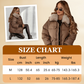 Women’s Stylish Short Down Jacket With Fluffy Collar