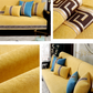 Non-Slip Sofa Cover with Greek Key Border