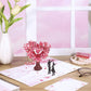 3D Valentine's Day Love Tree Greeting Card