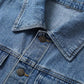 📢📢70% OFF !!!⏰Women’s Casual Longline Button-Up Denim Coat