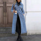 📢📢70% OFF !!!⏰Women’s Casual Longline Button-Up Denim Coat