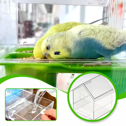 📢📢50% OFF !! ⏰Hanging Bird Feeder for Garden with Roof