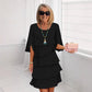 🎁New arrival 40% OFF💥Women's Elegant Layered Ruffle Sleeve Dress – Effortless Style for Every Occasion💃