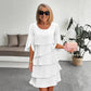 🎁New arrival 40% OFF💥Women's Elegant Layered Ruffle Sleeve Dress – Effortless Style for Every Occasion💃