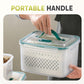 2 in 1 Draining Fresh-Keep Food Container