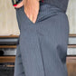 Men's High Waist Casual Straight Blazer Pants
