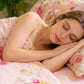 3-Piece Floral Ruffled Bed Sheet & Pillowcases Set