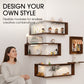 🥳2026 HOT SALE🥳 💝Rustic Wood Corner Wall Shelf
