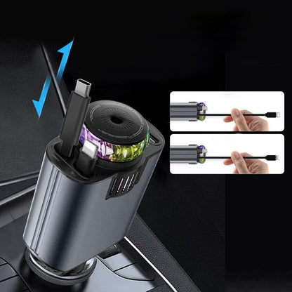 5-in-1 Charger & Aroma Diffuser & Starlight Ceiling