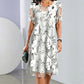 🔥Hot Deals-Women's Elegant Floral Print Chiffon Dress: Effortless Style For Any Occasion 🌸
